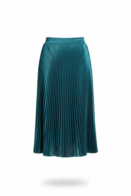 Jupe Satin Turquoise