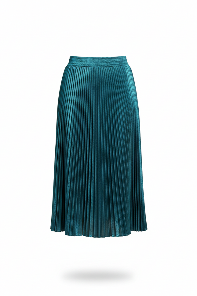 Jupe Satin Turquoise