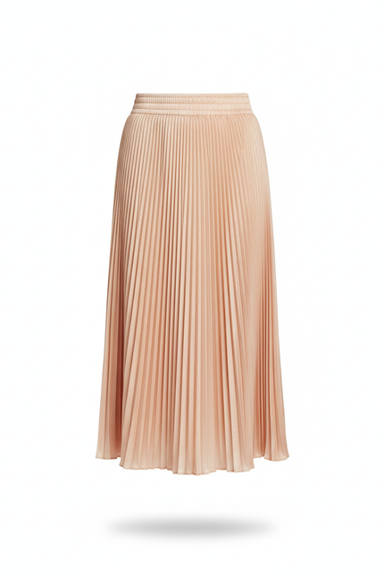 Jupe Satin Rose Poudré