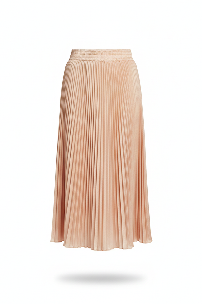 Jupe Satin Rose Poudré