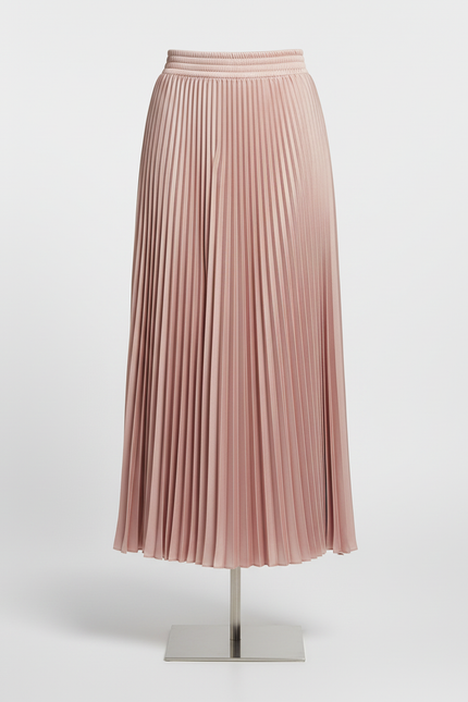 Jupe En Satin Rose
