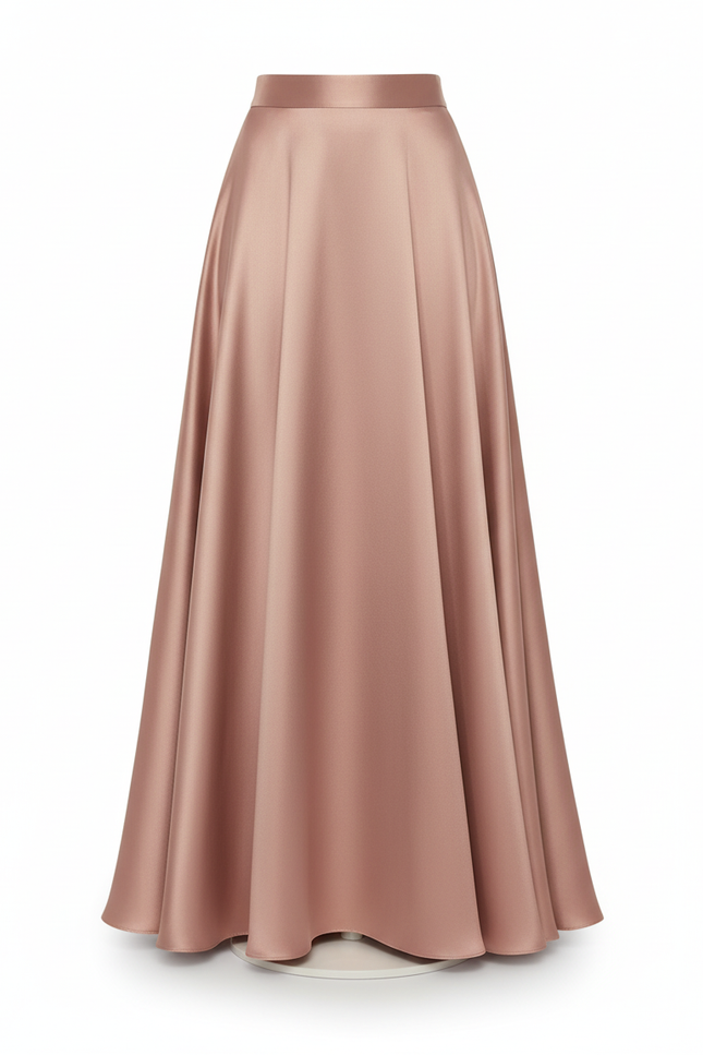 Jupe Longue Satin Ceremonies