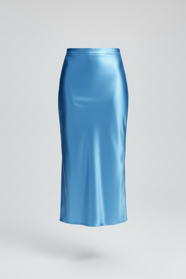 Jupe Satin Elastiquée