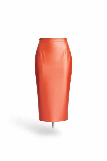 Jupe Crayon Satin